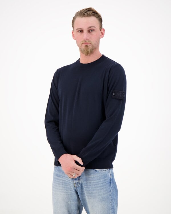 5100074 Light Pure RWS Wool SI Ghost Trui Marine.