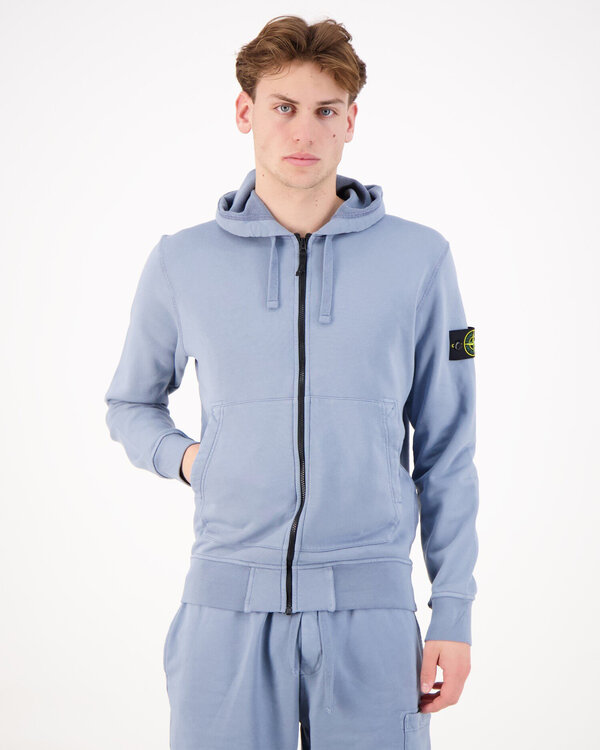 6100061 Hooded Cardigan Dark Blue