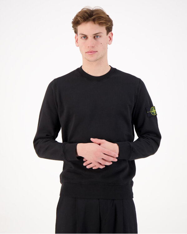 6100060 Organic Cotton Fleece Sweats Zwart.