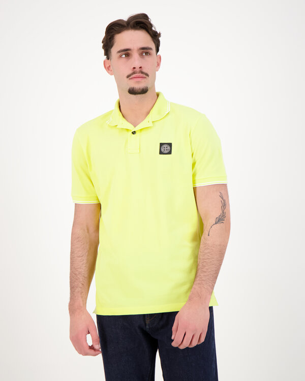 2200010 Pique Polo Yellow.