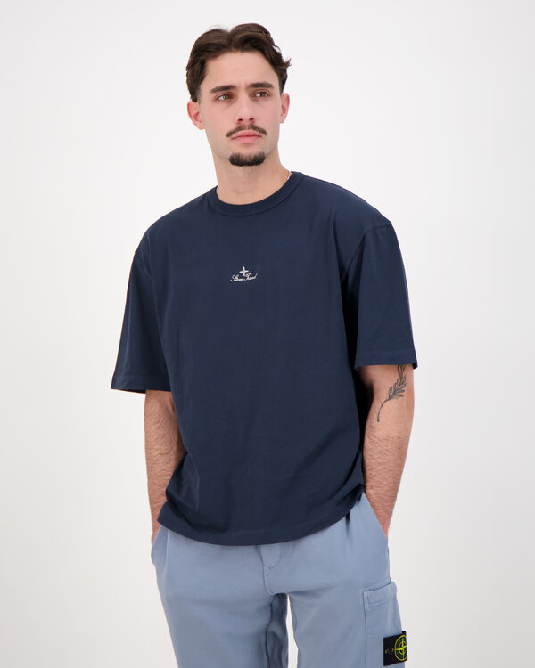 2100006 Organic Cotton T-Shirt Navy.