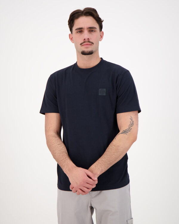 2100021 Organic Cotton Jersey Crepe Marine