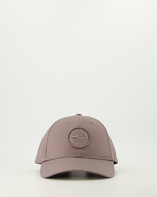 9100001 Recycled Nylon Oxford Baseball Pet Paars Grijs