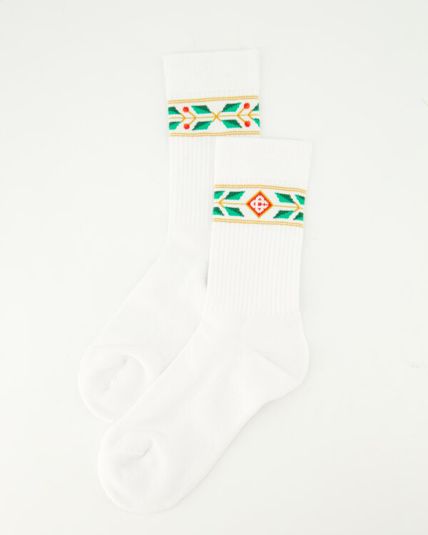 Laurel Ribbed Sport Socks