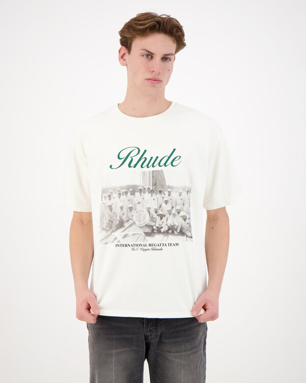 Virgin Islands Script T-Shirt White