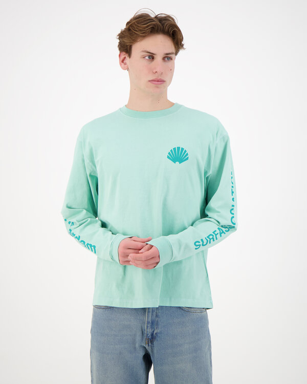 Logo Lange Mouwen Shirt Blauw