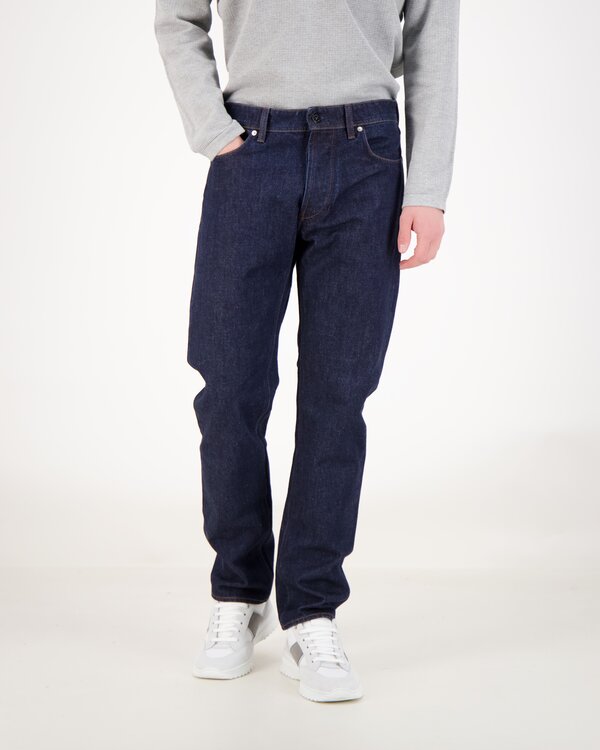 J100005 Indigo Straight Jeans Blau
