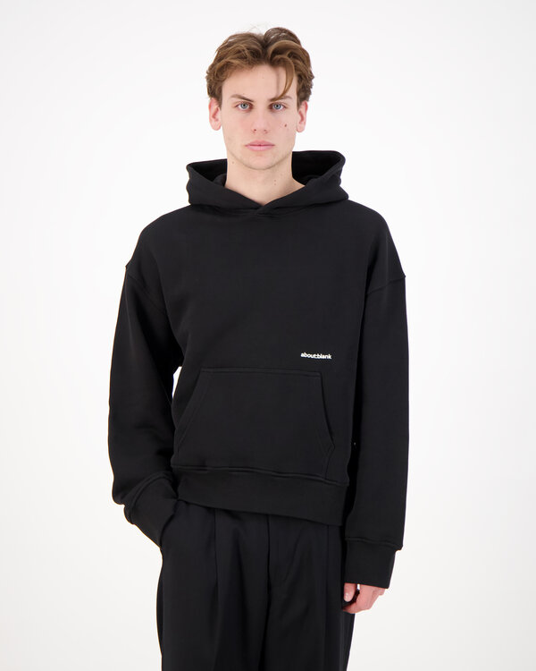 Box Hoodie Black