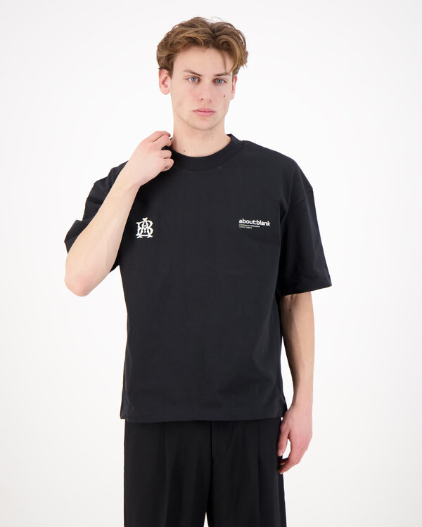 Dual Logo Shirt Schwarz