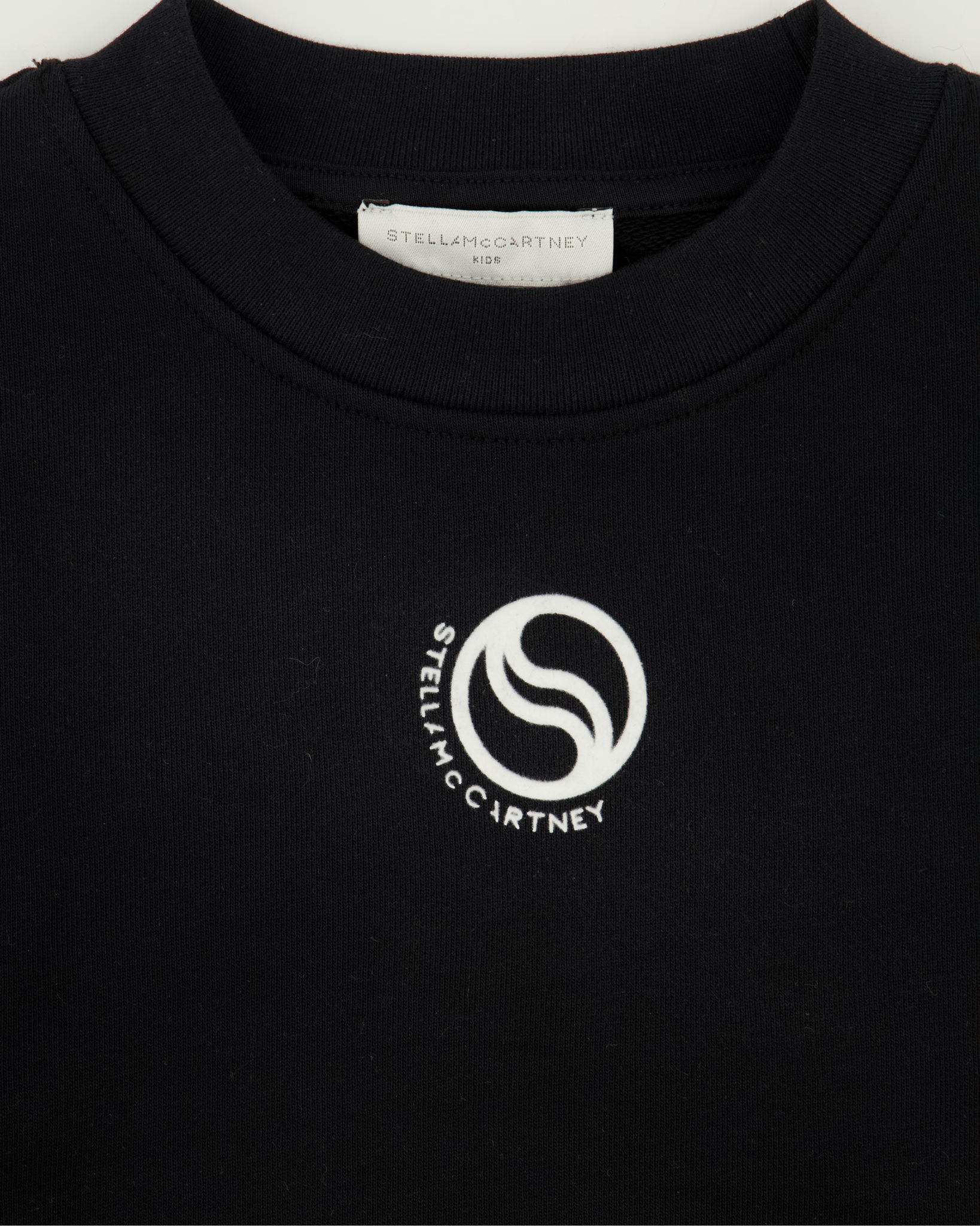 Stella Mccartney Kids Ringer Sweatshirt Black - Beachim