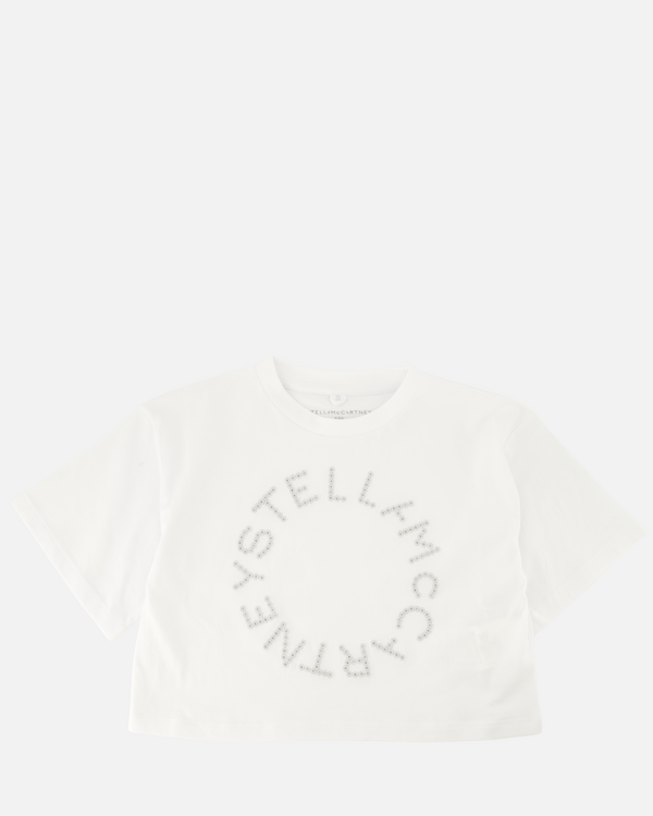 Circular Logo T-Shirt Weiß