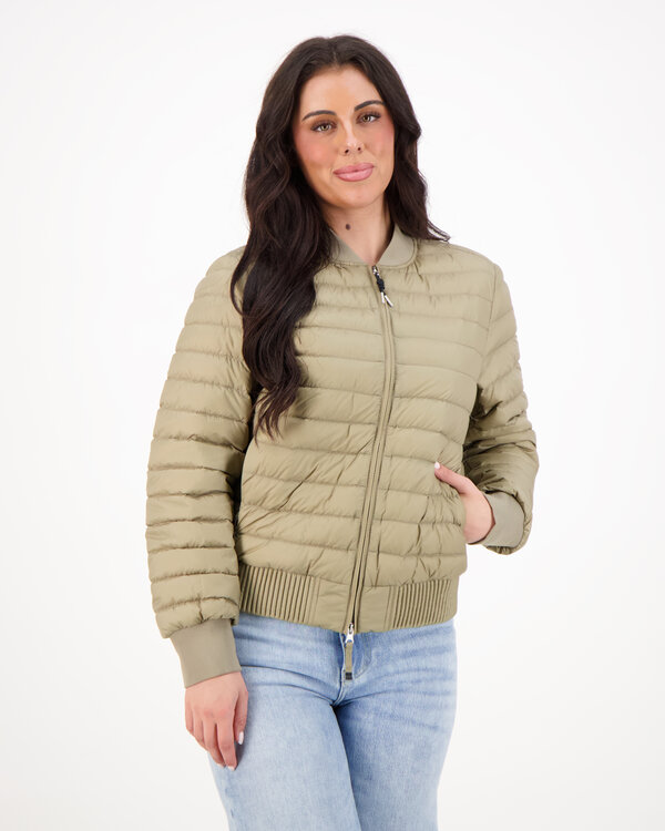 Leila Reverso Jacket Groen