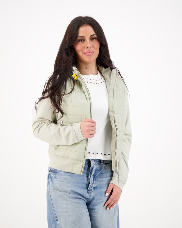 Caelie Hybrid Sweatshirt Offwhite