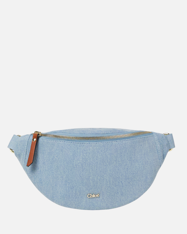 Denim Bum Bag Blau
