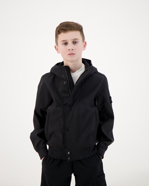 4100001 Light Softshell-R E.dye Technology Jacke Schwarz