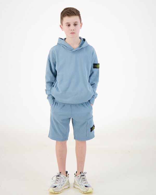 6200006 Organic Cotton Fleece pants Powder Blue