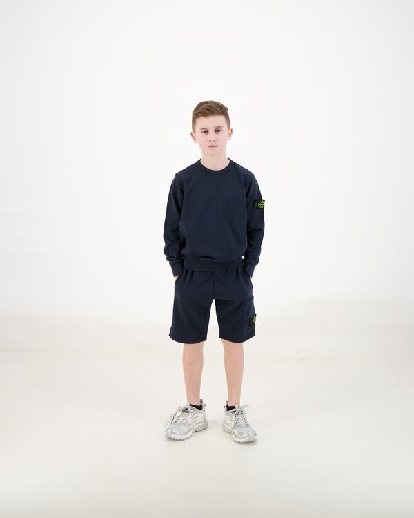 6200006 Bio Baumwolle Fleece Shorts Marine