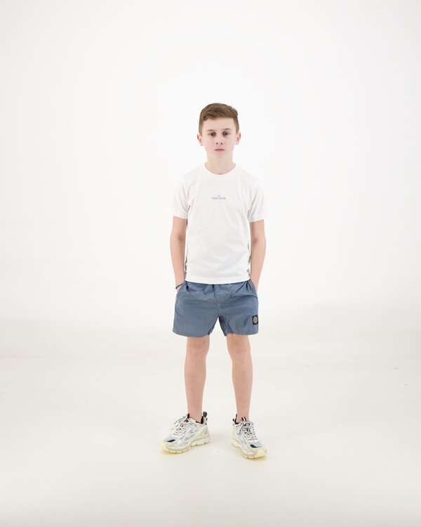 B100002 Nylon Metal In Econyl Regenerated Zwembroek Powder Blue