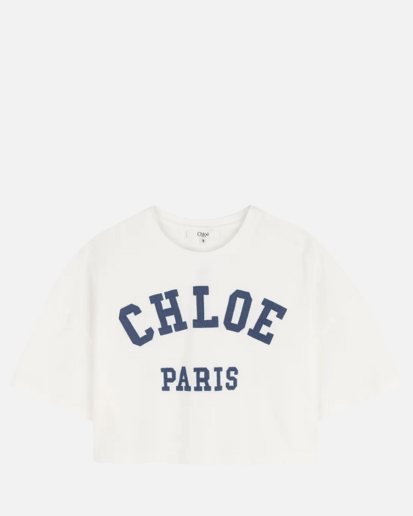 Cropped Logo T-Shirt OffWhite