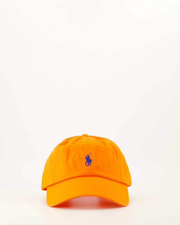 Iconische Katoenen Chino Baseballpet Oranje