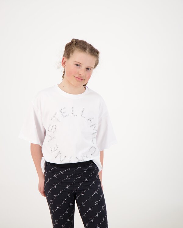 Circular Logo T-Shirt Wit