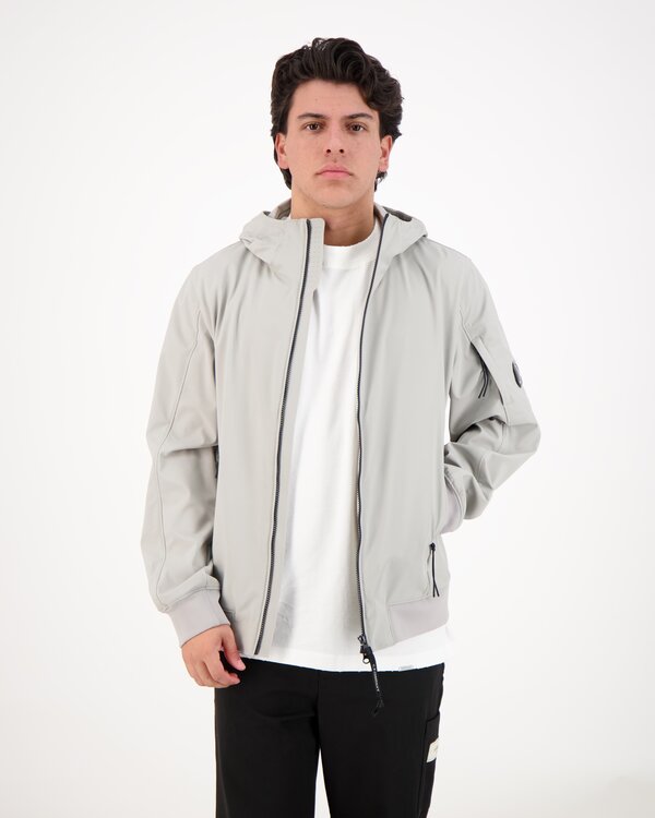 Shell-R Hooded Lens Jacket Grij