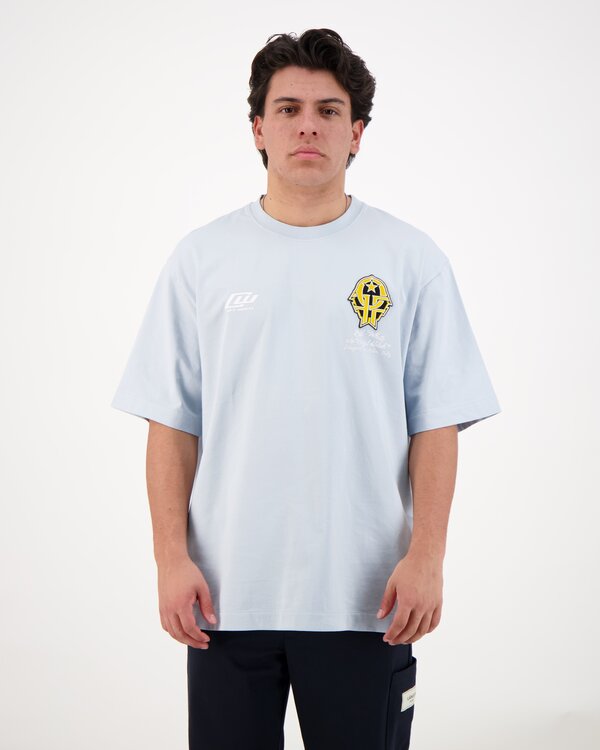 Sporty 1 Skate SS T-Shirt Hellblau