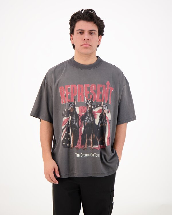 Dream On Tour T-Shirt Grijs