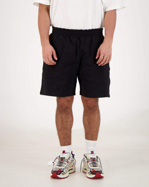 Intitial Sweatshorts Zwart