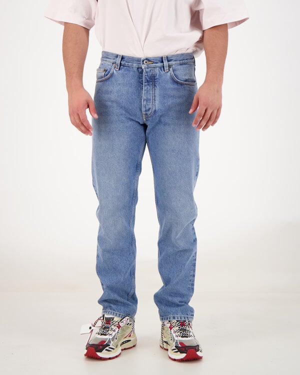 Half Arrow Tapered Jeans hellblau