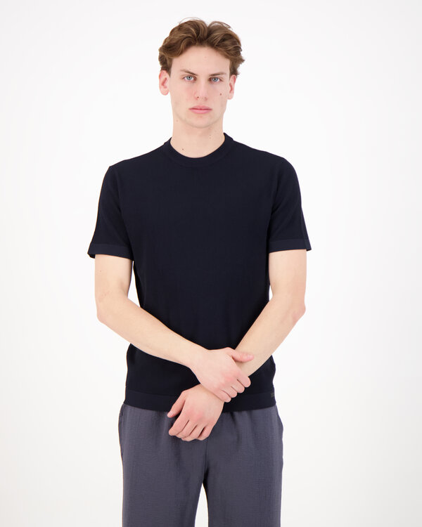 Round Neck SS T-shirt Marine