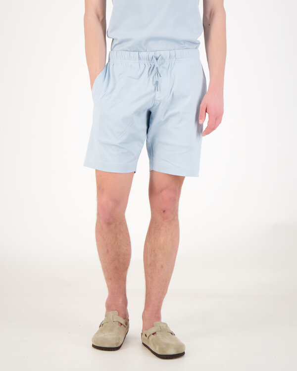 Interlock Supima Sport Shorts Blauw