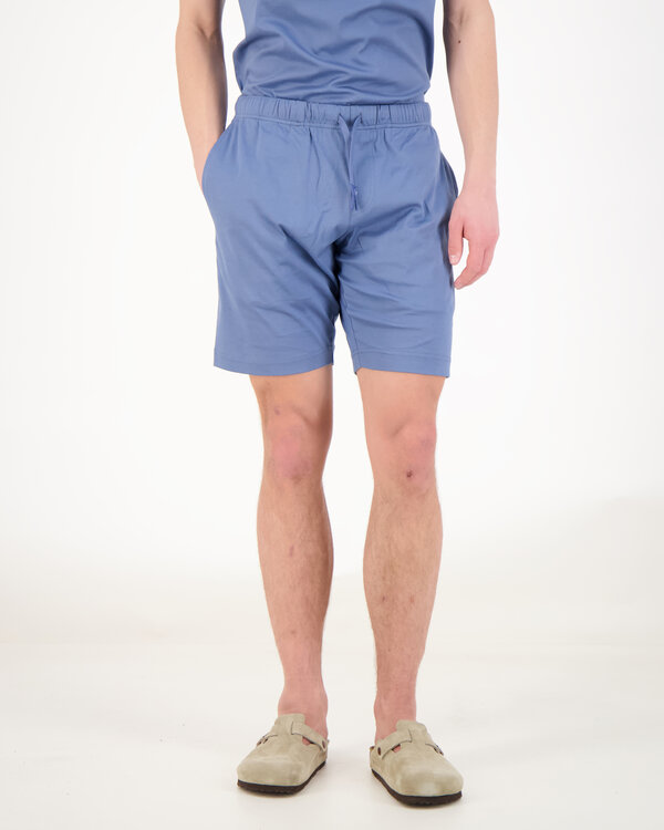 Interlock Supima Sport Shorts M.Blau