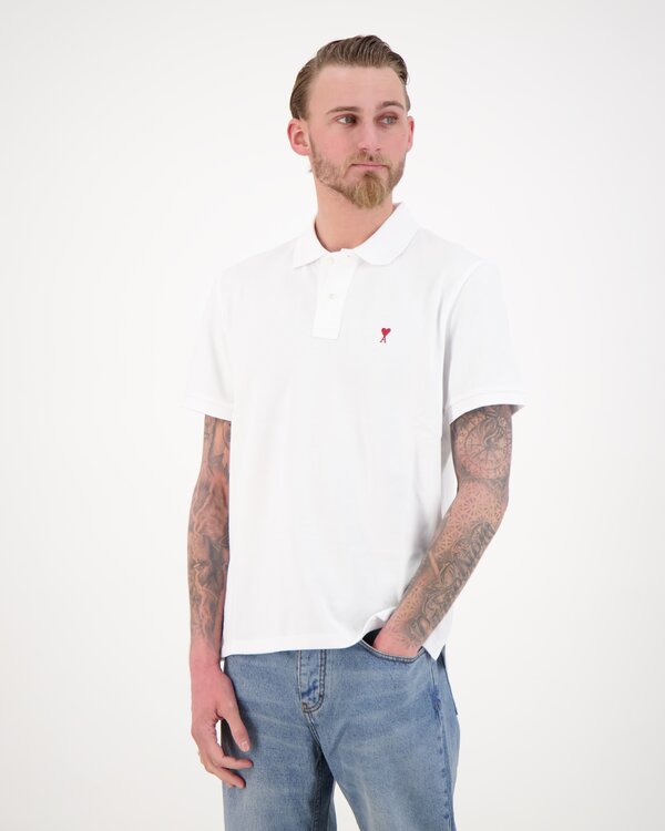 De Coeur Polo Shirt Wit