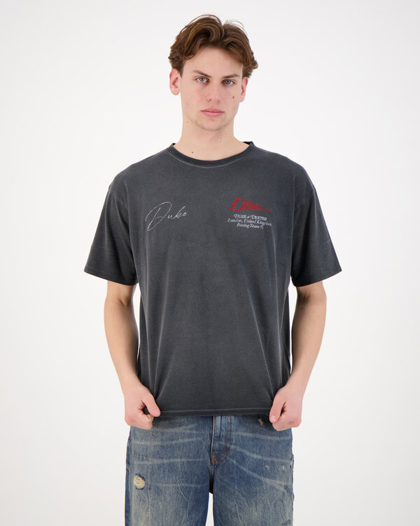 DR1 Helmet Washed T-Shirt Schwarz