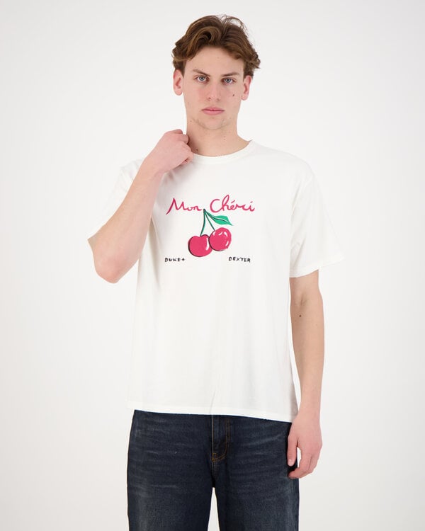Mon Cheri Vintage T-Shirt Wit