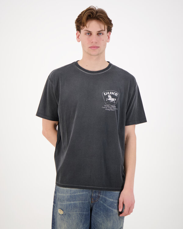 DR Sponsors Washed Mono T-Shirt Schwarz