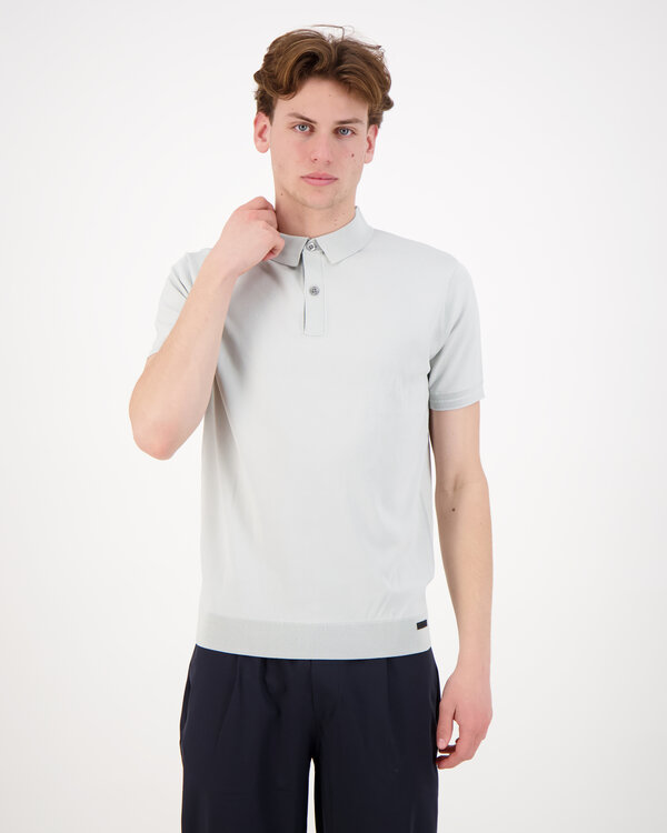 Polo 2 Button SS Green