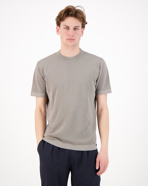 Round Neck SS T-shirt Bruin