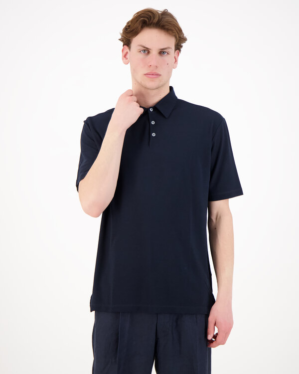 Mens Polo Shirt Blue