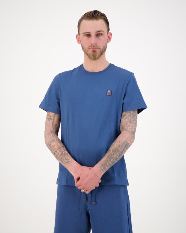 Patch T-Shirt Blauw