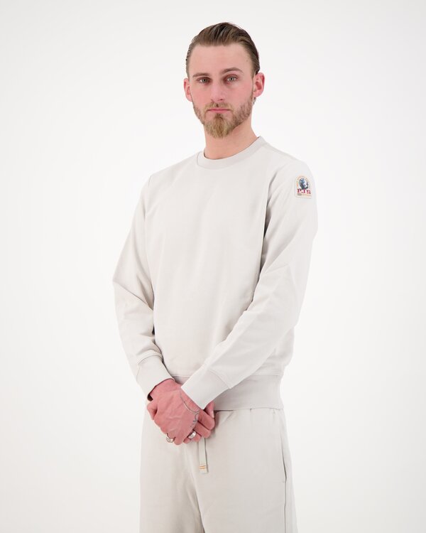 K2 Fleece Met Ronde Hals Licht Grijs