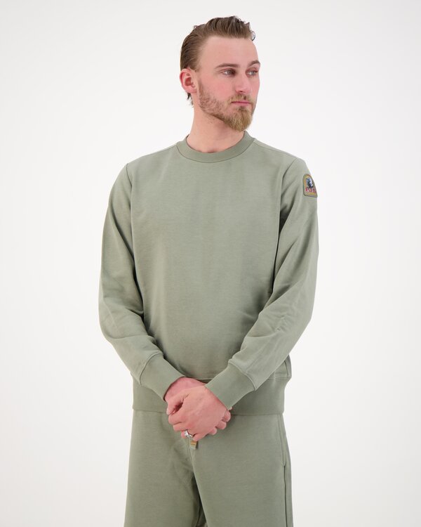 K2 Fleece Met Ronde Hals Sage