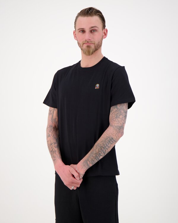 Patch T-Shirt Schwarz