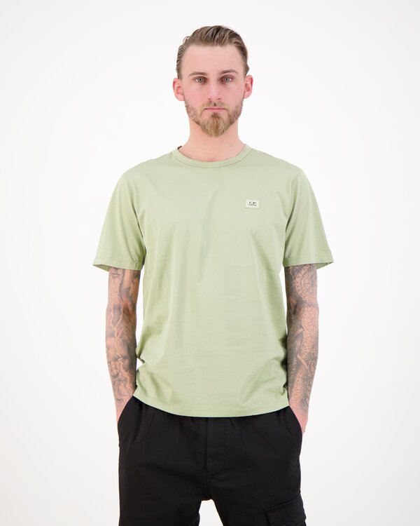 Mercerisiertes Jersey 70/2 Gasato SS Pat T-Shirt Grün