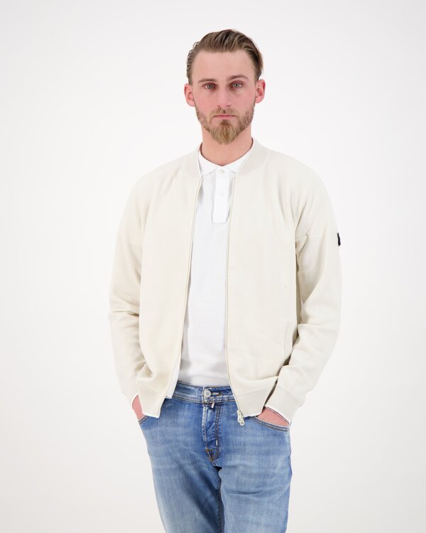 Mosk Zip-up Beige