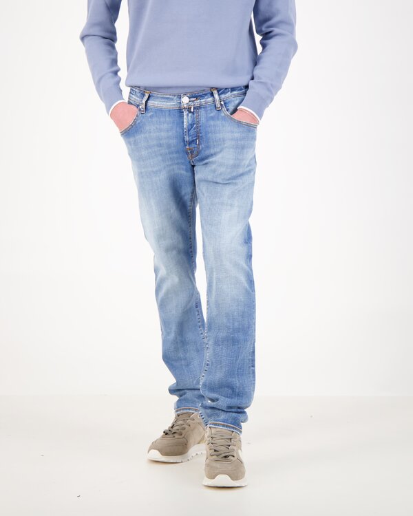 Nick LTD Fit Pants M. Blue