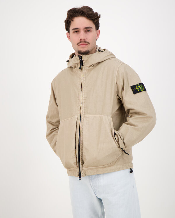 4100053 Organic-Look Nylon Panama-TC Jas Sand