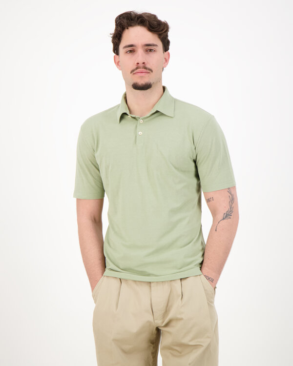 Mens Polo Shirt Green