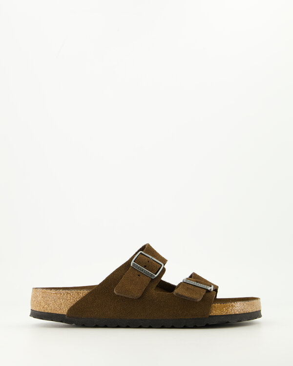 Arizona Soft Footbed Suede Leather Bruin
